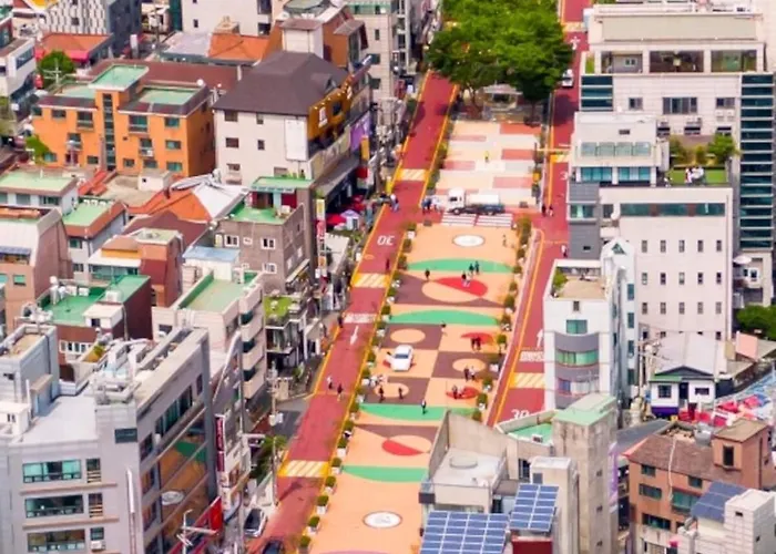 Апартаменты Hongdae Irum #cozy 2br 3beds #5min Sangsu Station *